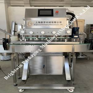 Automatic 6 nozzles filling and capping machine for 1L-5L lubricant oil