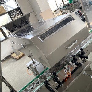 capsule counting and filling machine