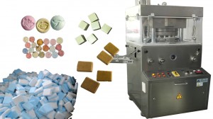 Chicken Flour Bouillon Cube Pressing Wrapping Boxing Machine