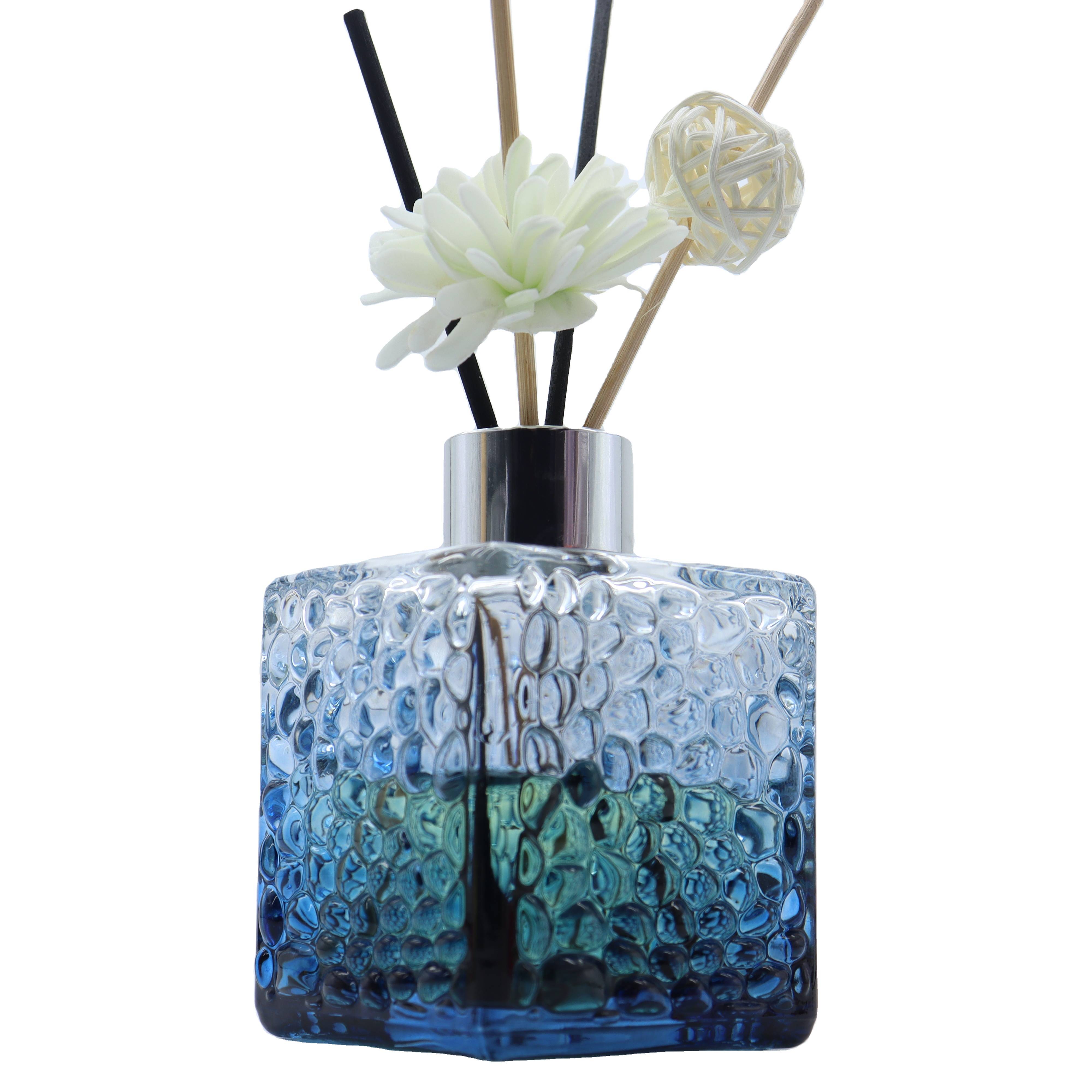 Cut Surface Square Spray Black Or Any Color Empty Bottle For Reed Diffuser Aroma Bottles