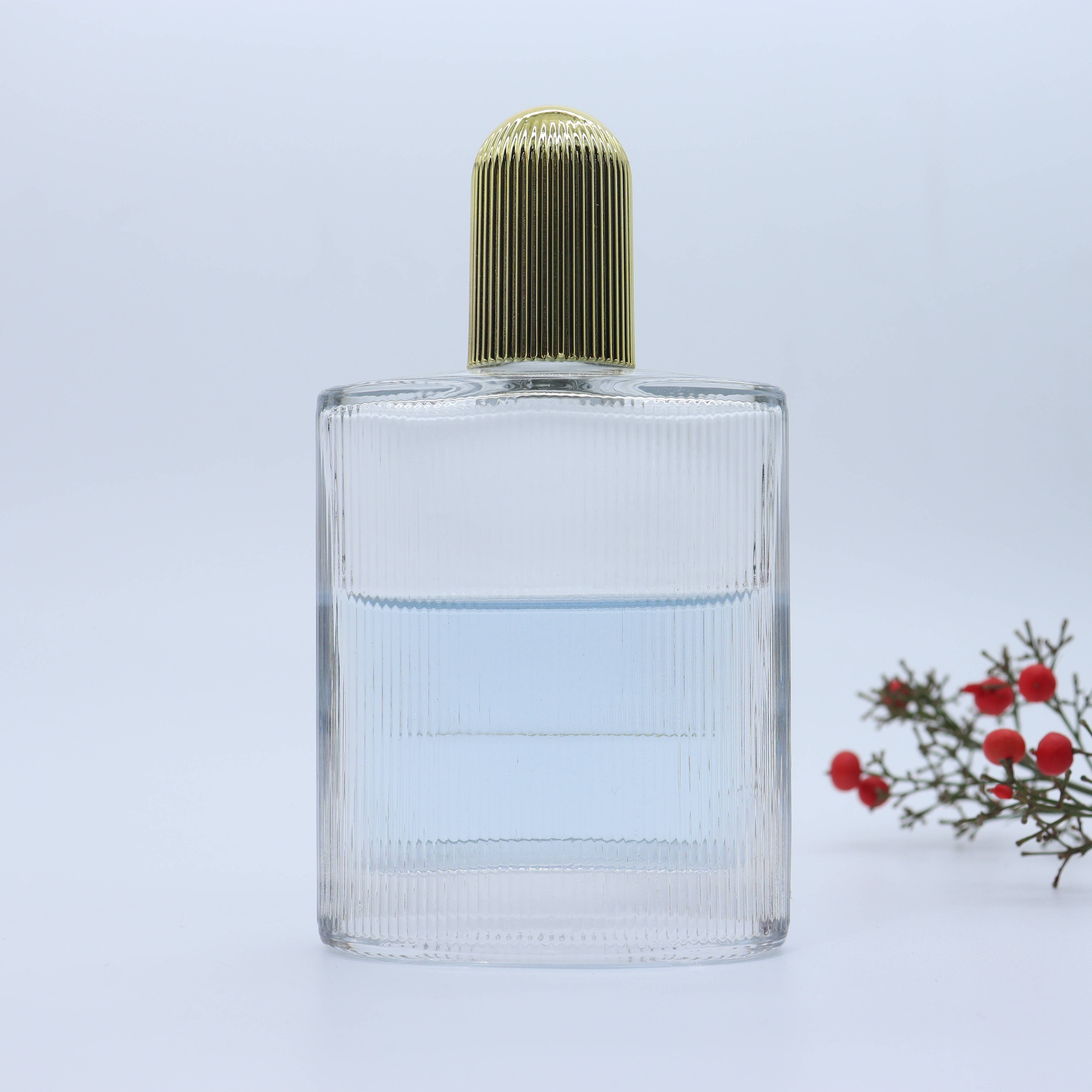 New luxury spray bottle glass 30ml with pump sprayer perfume bottles factory price