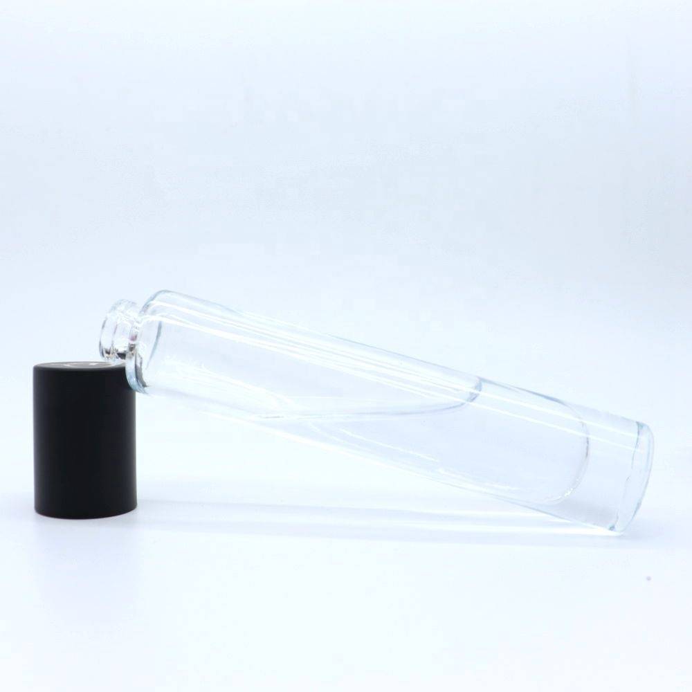 20ML Refillable Cylinder Empty Small Spray Perfume Glass Bottles with Mist Sprayer Featured Image