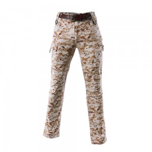 Digital desert camo tactical uniform pants