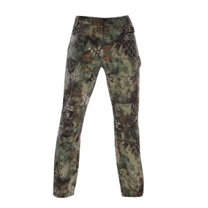 Military green python tactical gear pants