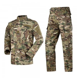 Multicam camo military tactical uniform