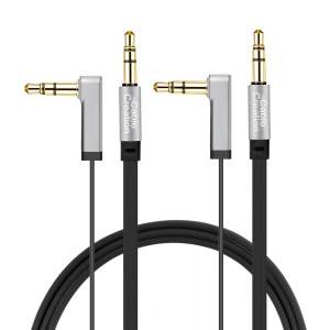Aux Cable 1.5Feet/0.45Meter, 2-Pack, #CC0408