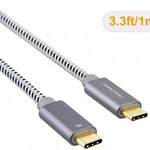 USB C to USB C Cable 5A Fast Charging 3.3 Feet/1 Meter, #CC0581