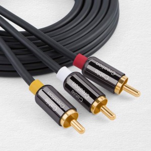 Audio Video RCA Cable 10 Feet/3 Meters, #CC0809
