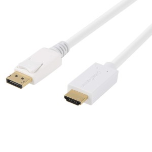 DisplayPort to HDMI Cable 6 Feet/1.8 Meters, #CD0087