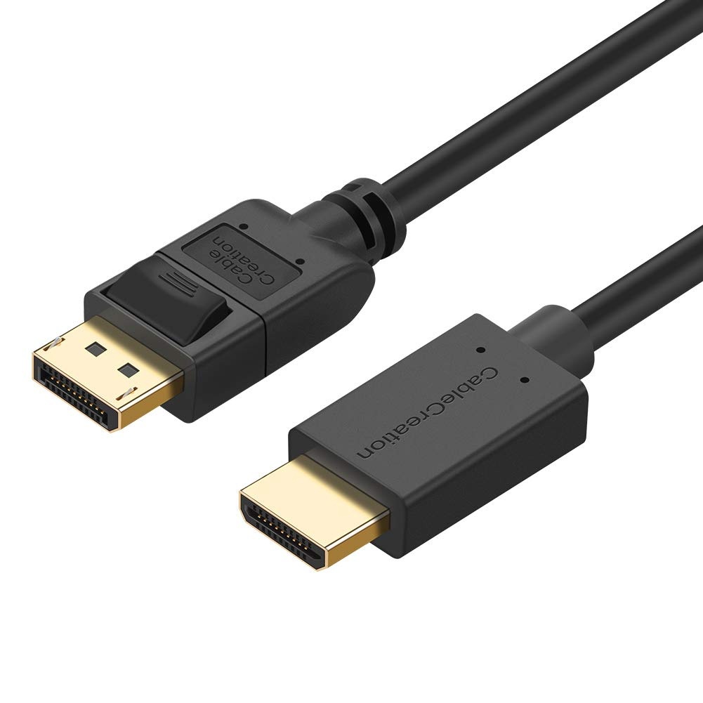DisplayPort to HDMI Cable 6 Feet/1.8 Meters, #CD0254