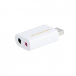 USB to 3.5mm Jack Audio Adapter, #CD0288-1