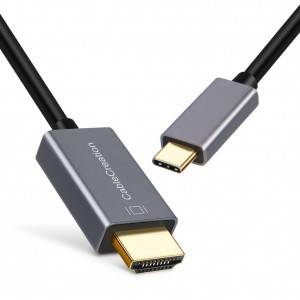 USB C to HDMI 4K Aluminum Slim-port Cable 6Feet/ 1.8Meters, # CD0542