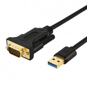 USB 3.0 to VGA Cable (FL2000 Chipset)  6 Feet/1.8 Meters, #CD0624