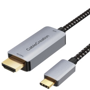 CableCreation USB Type C to HDMI Adapter Thunderbolt 3 Compatible 3.3FT #CD0715