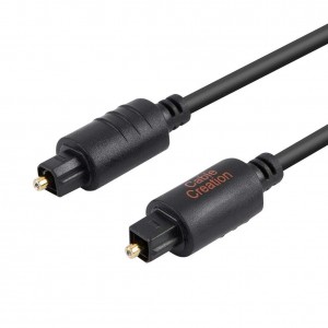 China New Product Display Port To Vga - Digital Optical Audio Cable (6 Feet), #CF0002 – CableCreation