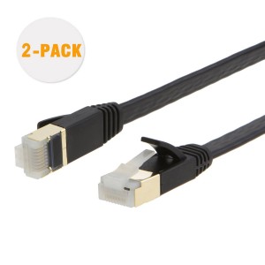 Cat7 Flat Ethernet Cable 16.4 Feet/5 Meters,#CL0020