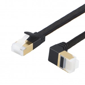 Cat7 Flat Ethernet Cable 0.82Feet/ 0.25 Meters, #CL0306