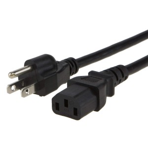 Universal Power Cord Cable 10 Feet/3Meters, #CP0004