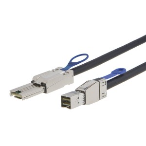 Mini SAS SFF-8644 to SFF-8088 Cable 3.3 Feet/1 Meter, #CS0047