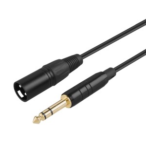 1/4 Male to XLR Cable 20 Feet/6 Meters, #CX0063-2