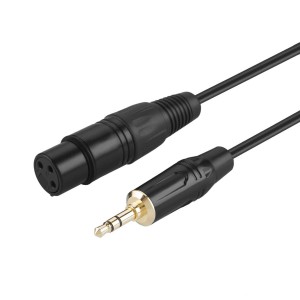 3.5mm Stereo to XLR Cable 3 Feet/1Meters, #CX0075