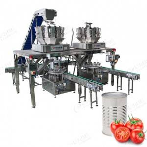 Vegetable Canned Production Line And Canning Equipment