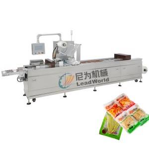 leisure bean dried bamboo shoots vacuum stretch film packaging machine