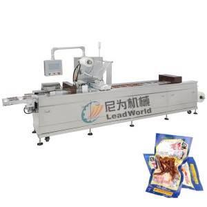 leisure fish canned vacuum Stretch film packaging machine