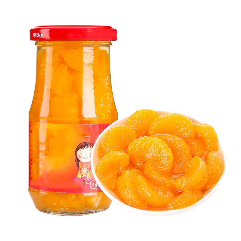 Why are the orange petals in canned oranges so smooth?