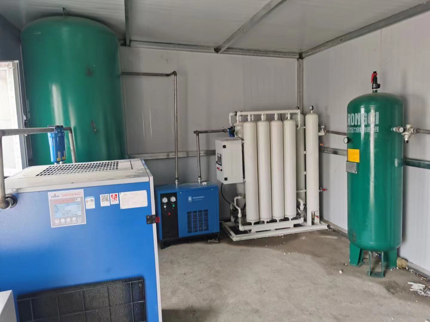 Small medical oxygen plant has been installed for The Centers for Disease Control