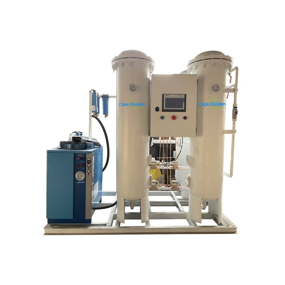 Top Suppliers Oxygen Producing Machine - On-site Oxygen Plant/ PSA Oxygen Generator For Pulp and Paper – Cape Golden