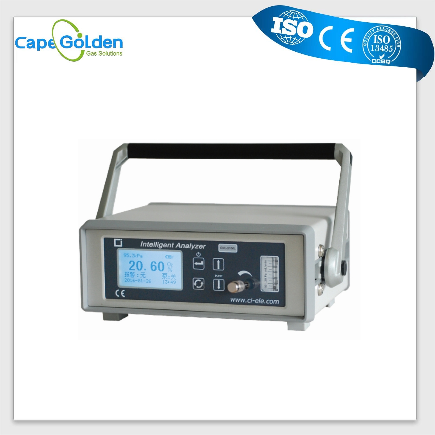 GNL 2100 portable oxygen analyzer_conew1