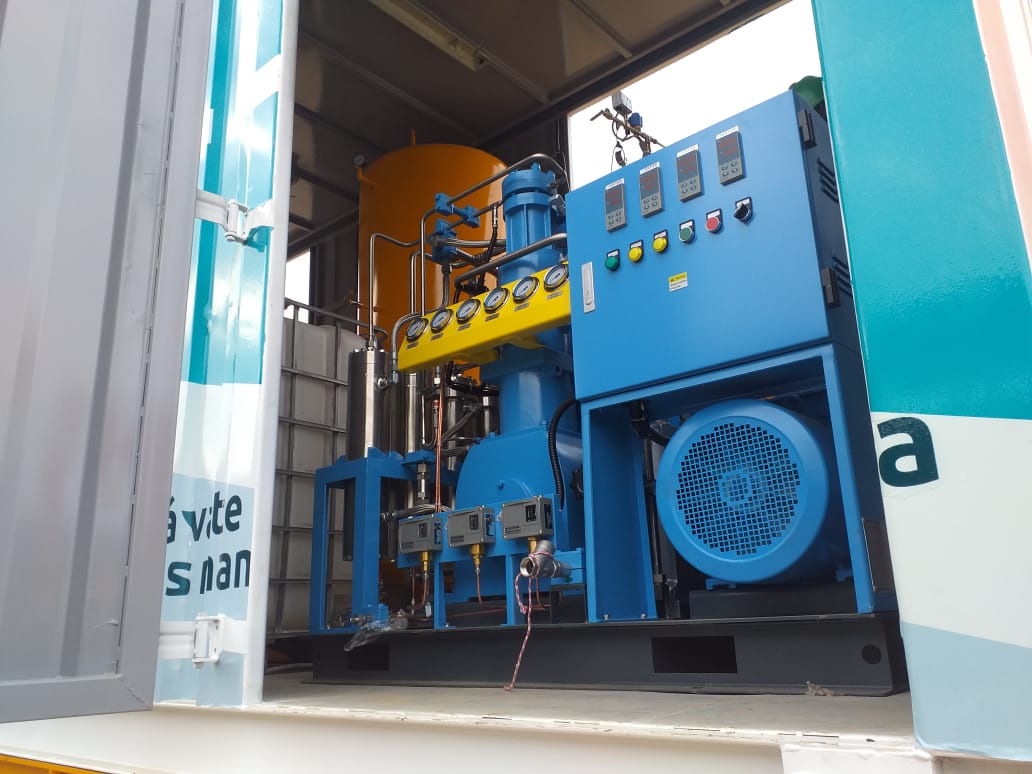 Oxygen Compressor/Booster Delivered to Lima, Peru