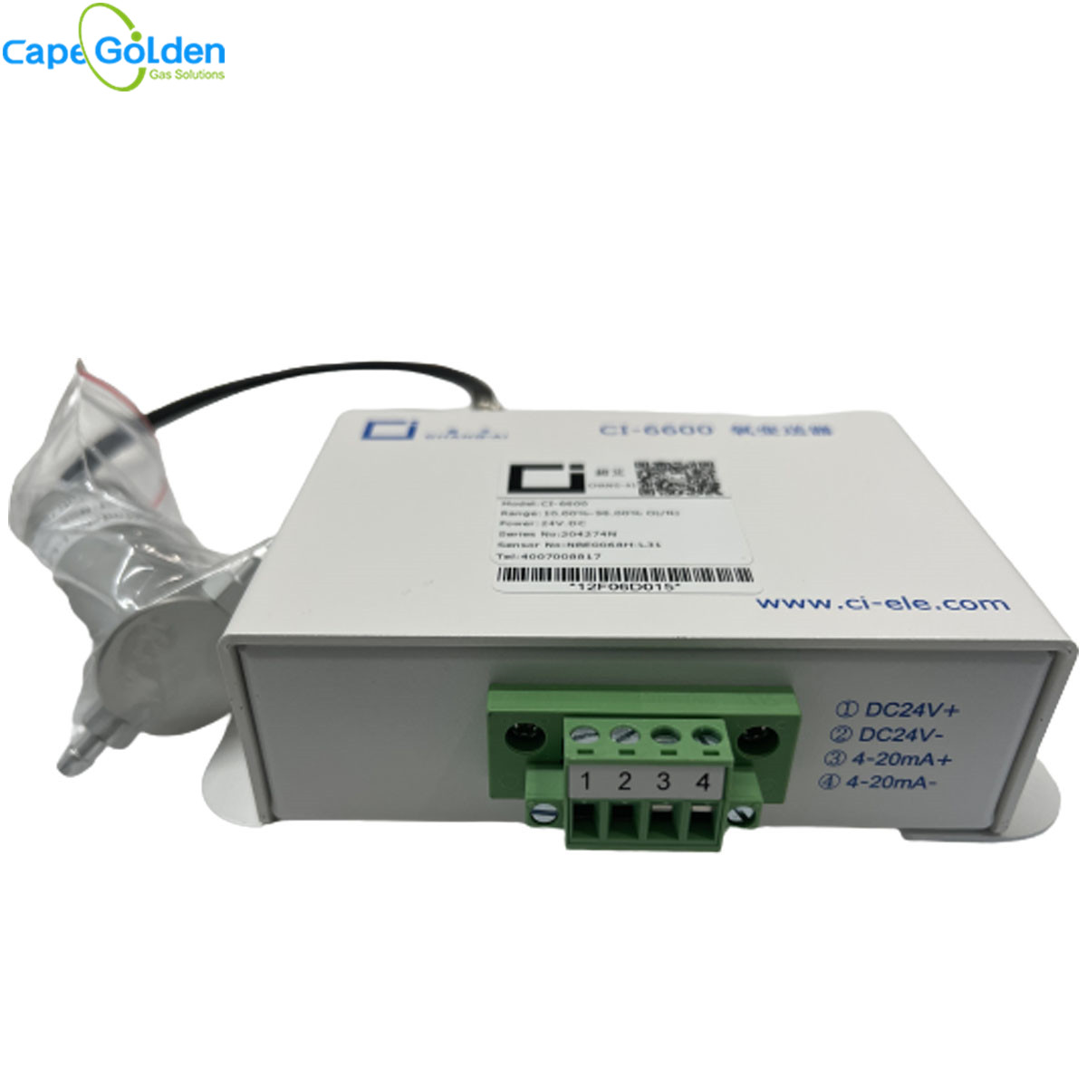 CI-6600 Oxygen O2 Gas Analyzer