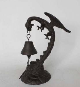 cast iron  dinner  bell
