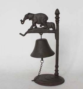 cast iron  dinner  bell