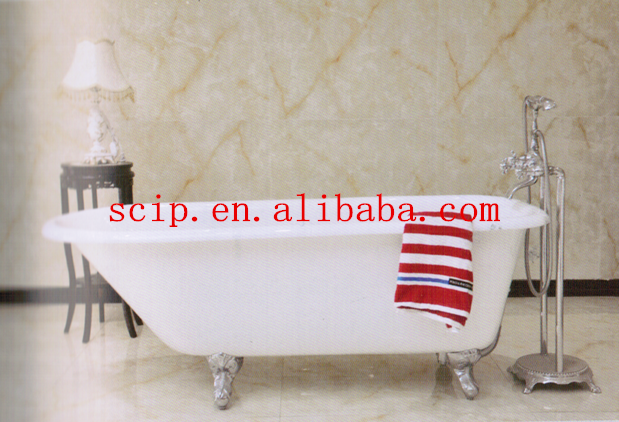 roll top freestanding cast iron tub