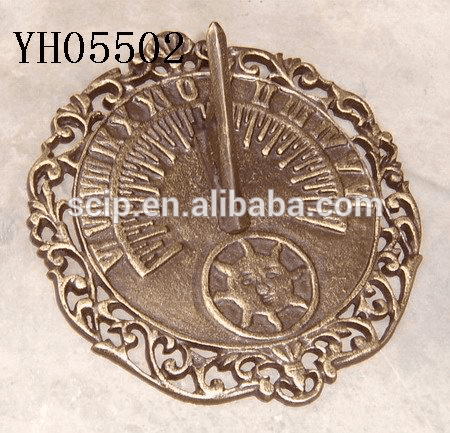 cast iron sundial YH05502