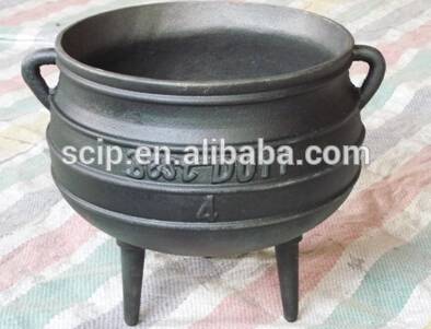 hot sale potjie pot with three legs.