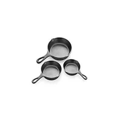 2017 hot sale cast iron fry pan/cast iron grill pan/cast iron cookware