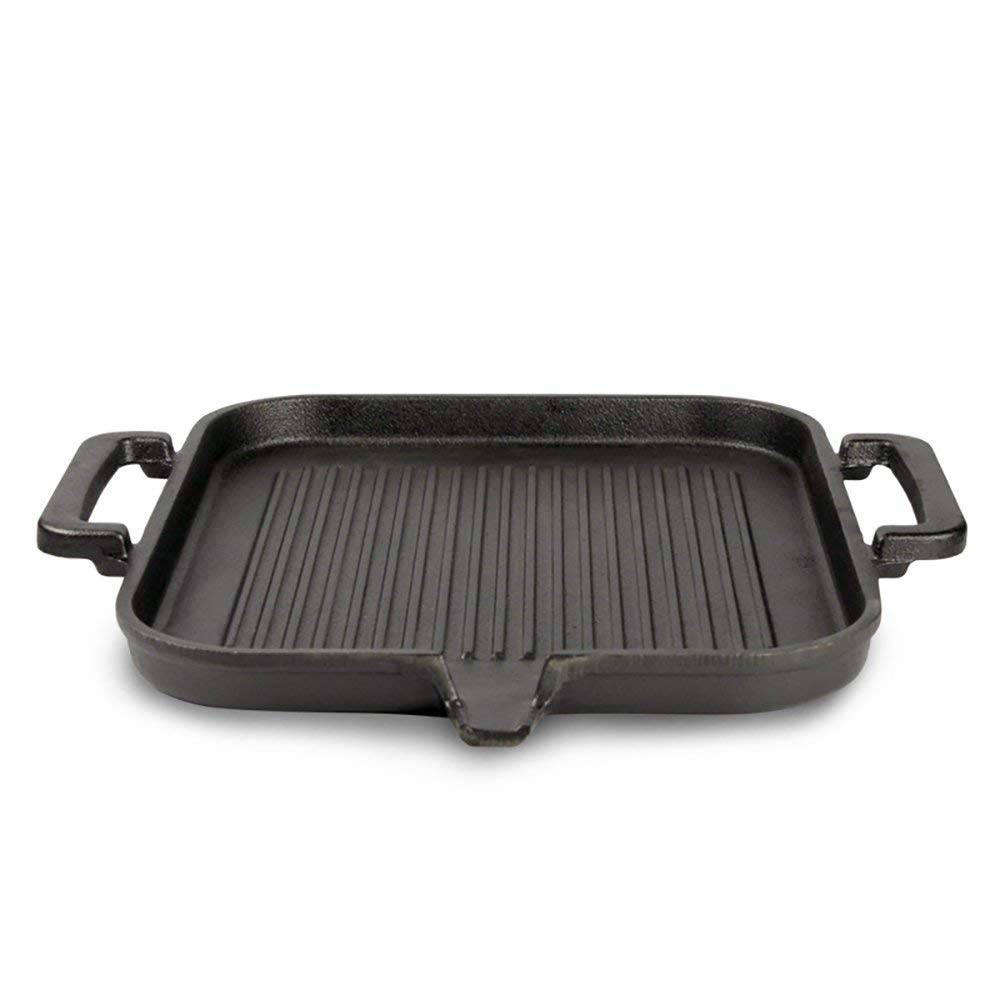 Reliable Supplier Metal Beauty Metal Crafts -
 Cast Iron Grill Pans Korean Tabletop Center Raised Round Samgyupsal Grill Pan – KASITE