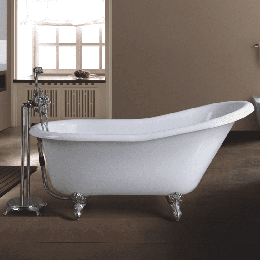 Cheapest PriceEnameled Teapot -
 single slipper cast iron tub freestanding – KASITE