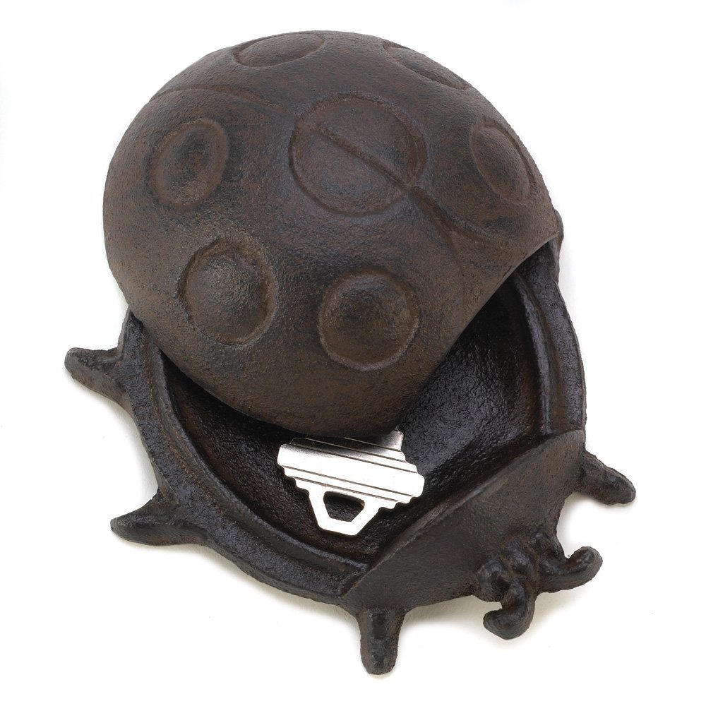 Wholesale Dealers of Mini Teapots -
 Gifts & Decor Ladybug Cast Iron Key Hider Garden Lawn Decoration – KASITE
