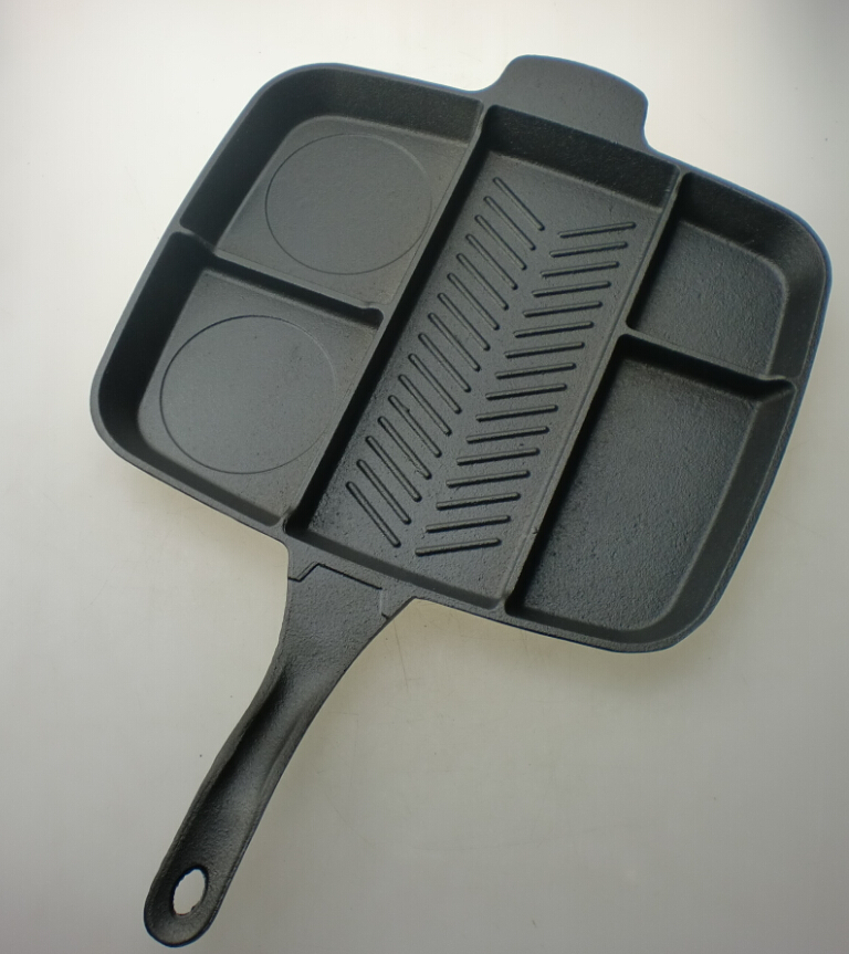 5 in 1 cast iron master pan