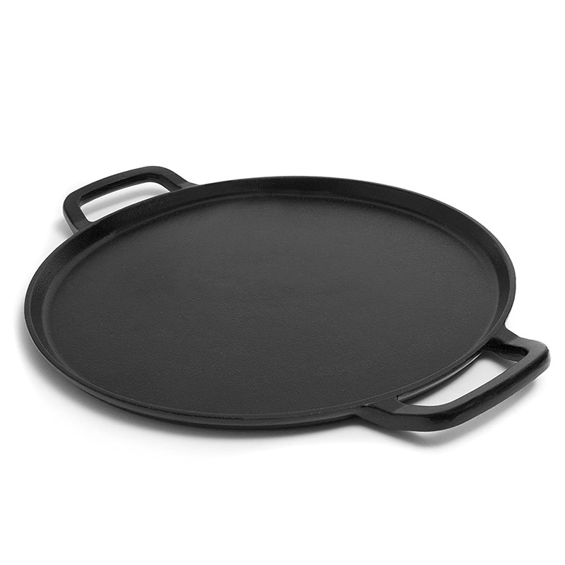 High PerformanceCast Iron Dutch Oven Camping Cooking Set -
 12 Inch Seasoned Cast Iron Pizza Baking Pan – KASITE