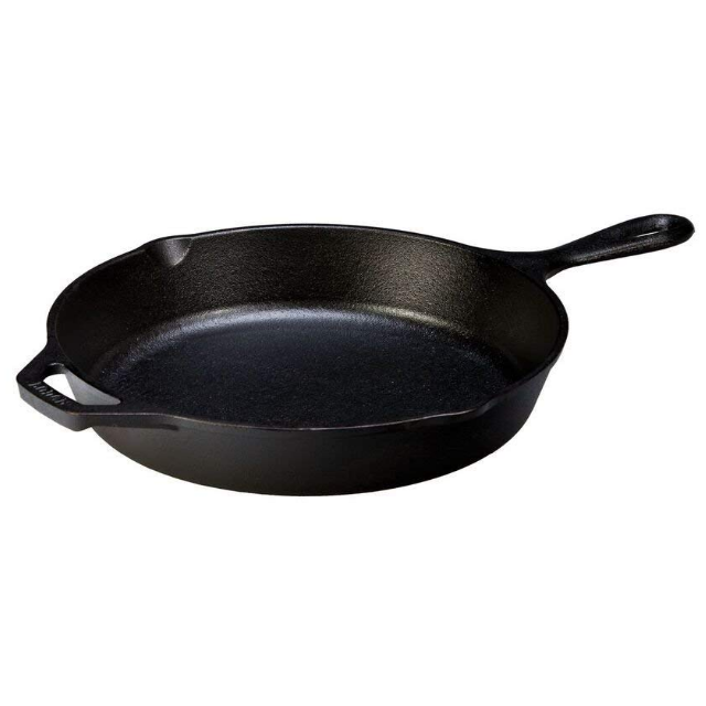 10.25 Inch Cast Iron Skillet PreSeasoned Cast Iron fry Pan for Stovetop of Oven Use