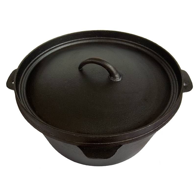 Extra Large 20QT Camping Iron Cast Dutch Oven