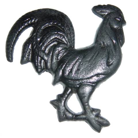Cast iron big cock table mat cushion for hot casserole and fry pan