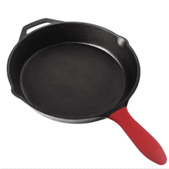 10" Newest preseasoned cast iron skillet fry pan cast iron cookware