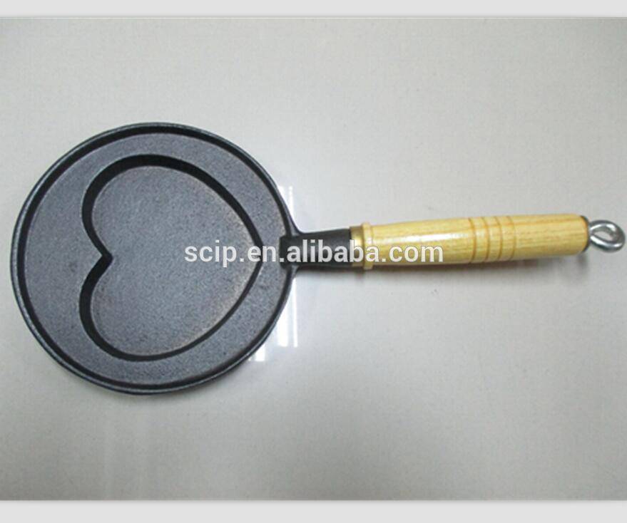 Chinese wholesale Casserole Cast Iron Enamel Cookware -
 round preseasoned double side cast iron griddle for sale – KASITE